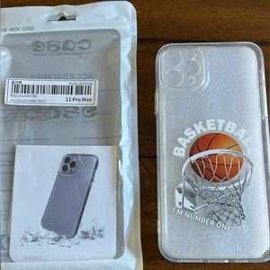 iPhone 11 Pro Max clear case - Basketball 🏀